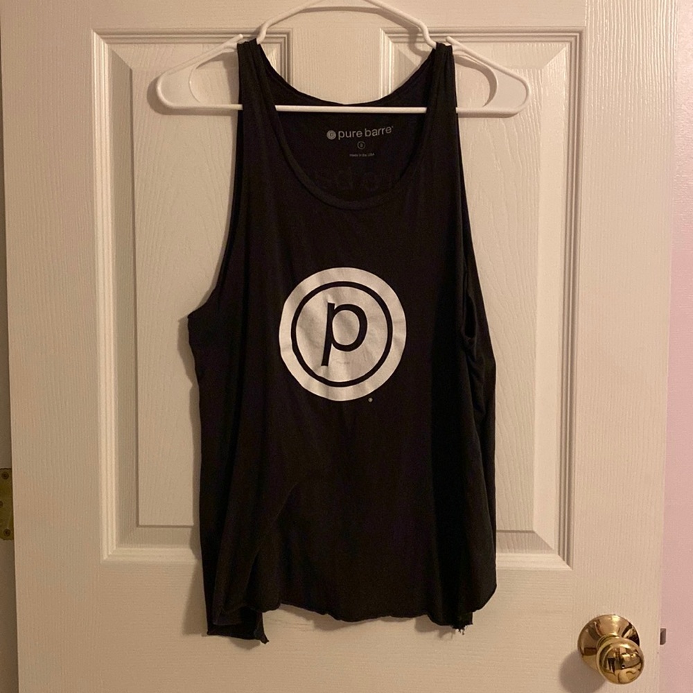 Black Pure Barre Tank